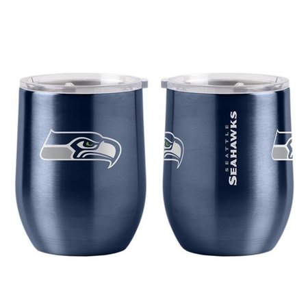 BOELTER BRANDS Boelter 8886069142 NFL Seattle Seahawks Travel Tumbler Ultra Curved Beverage; 16 oz 8886069142